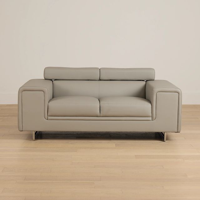 Drew Gray Micro Loveseat