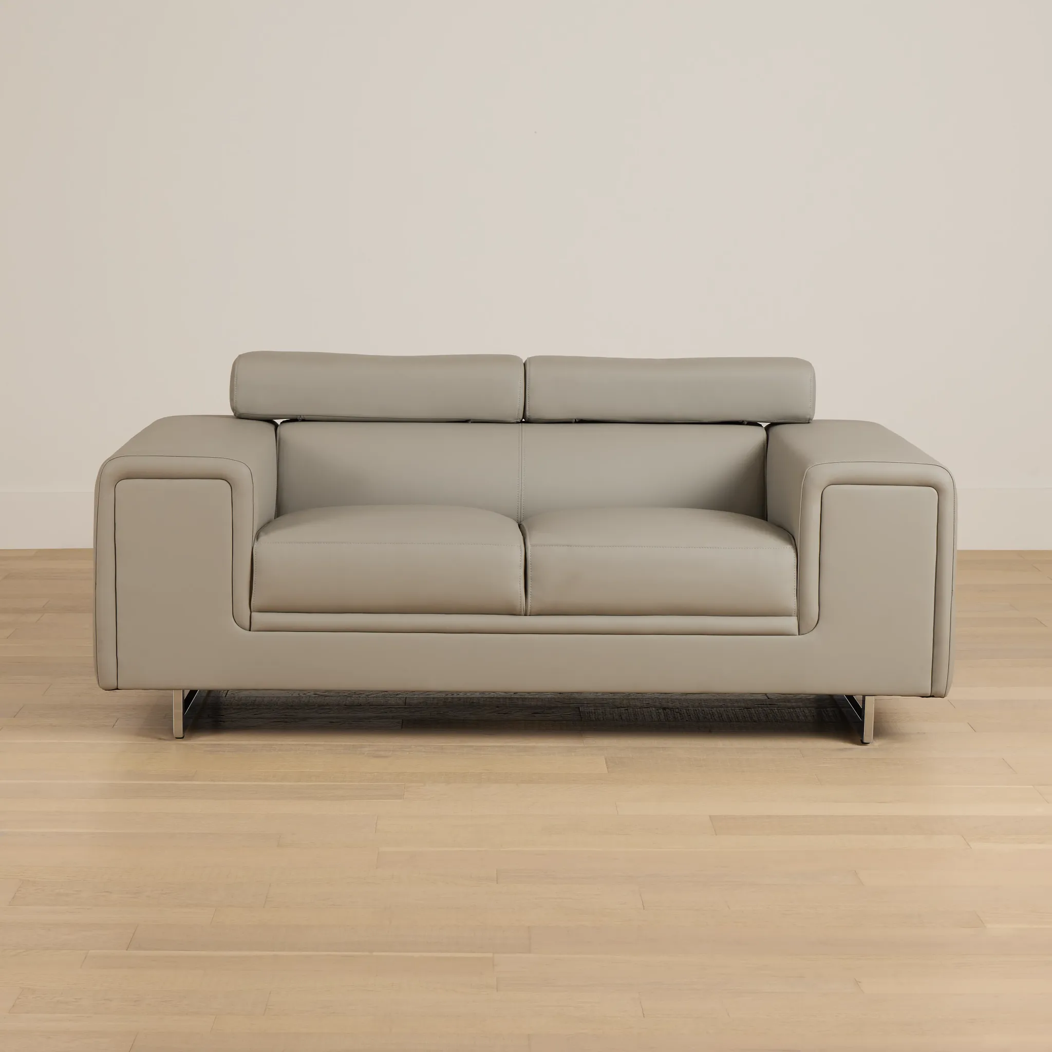 Drew Gray Micro Loveseat