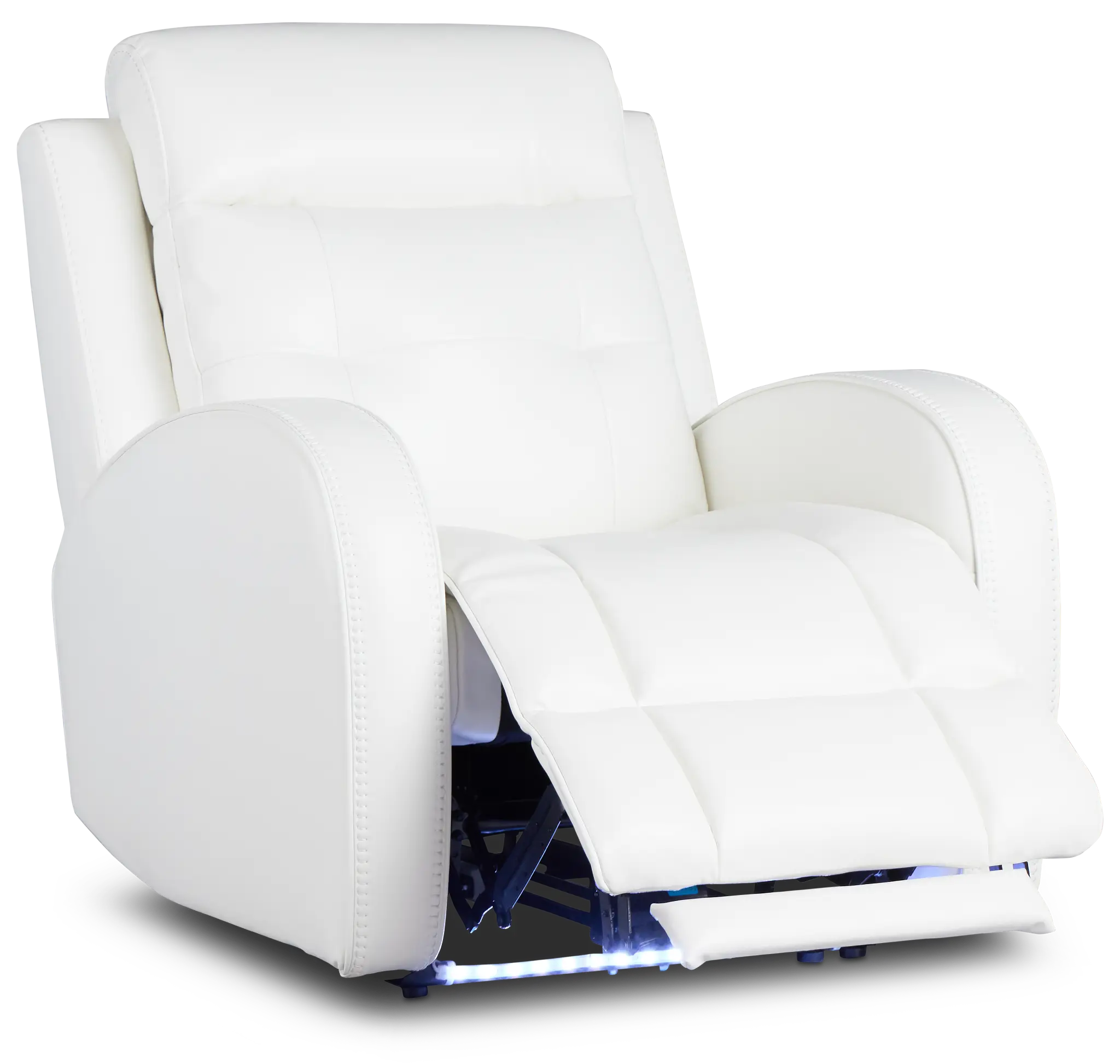 Omega White Micro Power Recliner Omega White Micro Power Recliner