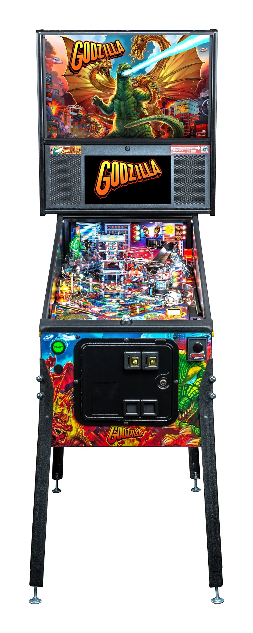 Godzilla Premium Pinball Machine