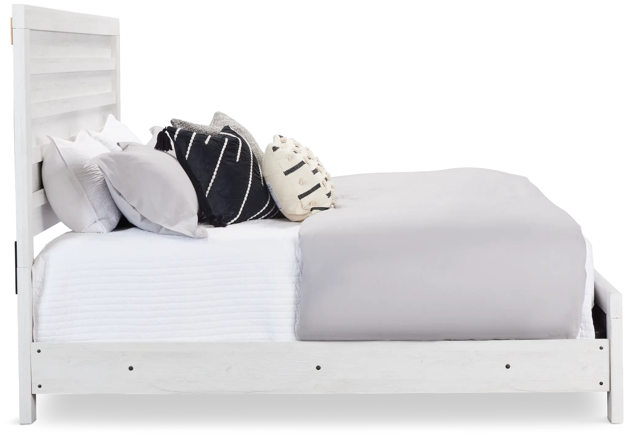 Everett White Panel Bed Everett White Panel Bed