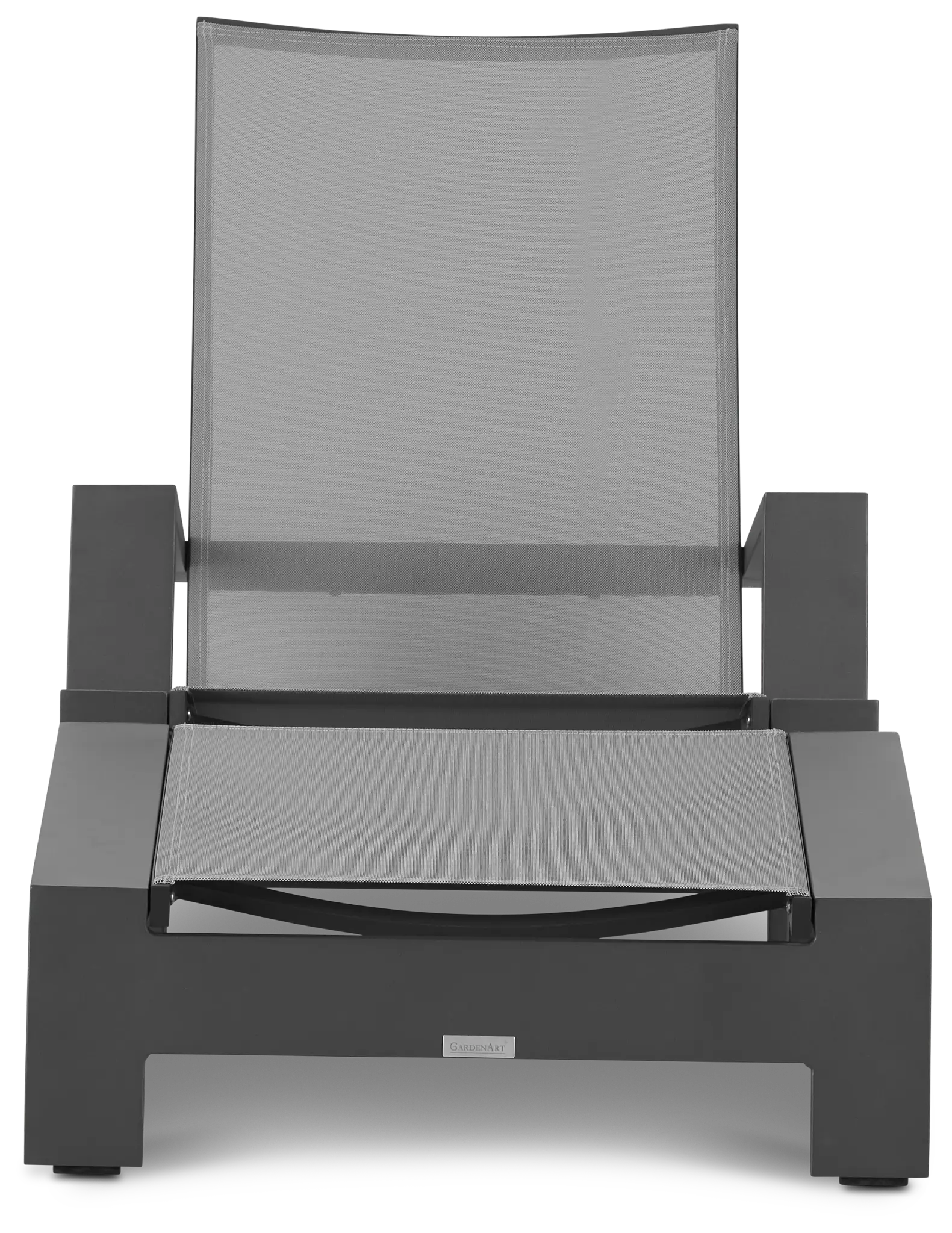 Linear Dark Gray Chair & Otto Linear Dark Gray Chair & Otto