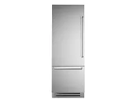 Bertazzoni 30 Series Stainless Steel Lt Hinge Built In Bottom Freezer Refrigerator