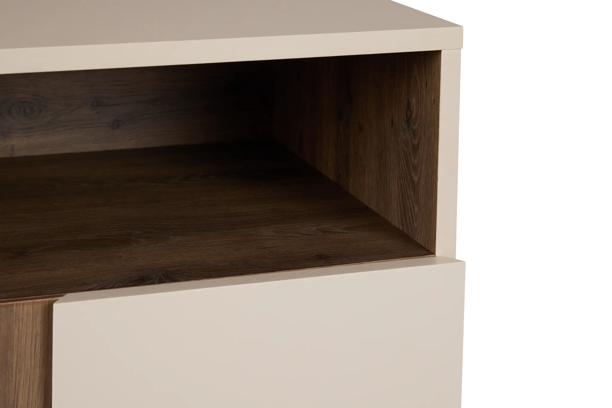 Brasilia Light Beige 1-drawer Nightstand Brasilia Light Beige 1-drawer Nightstand