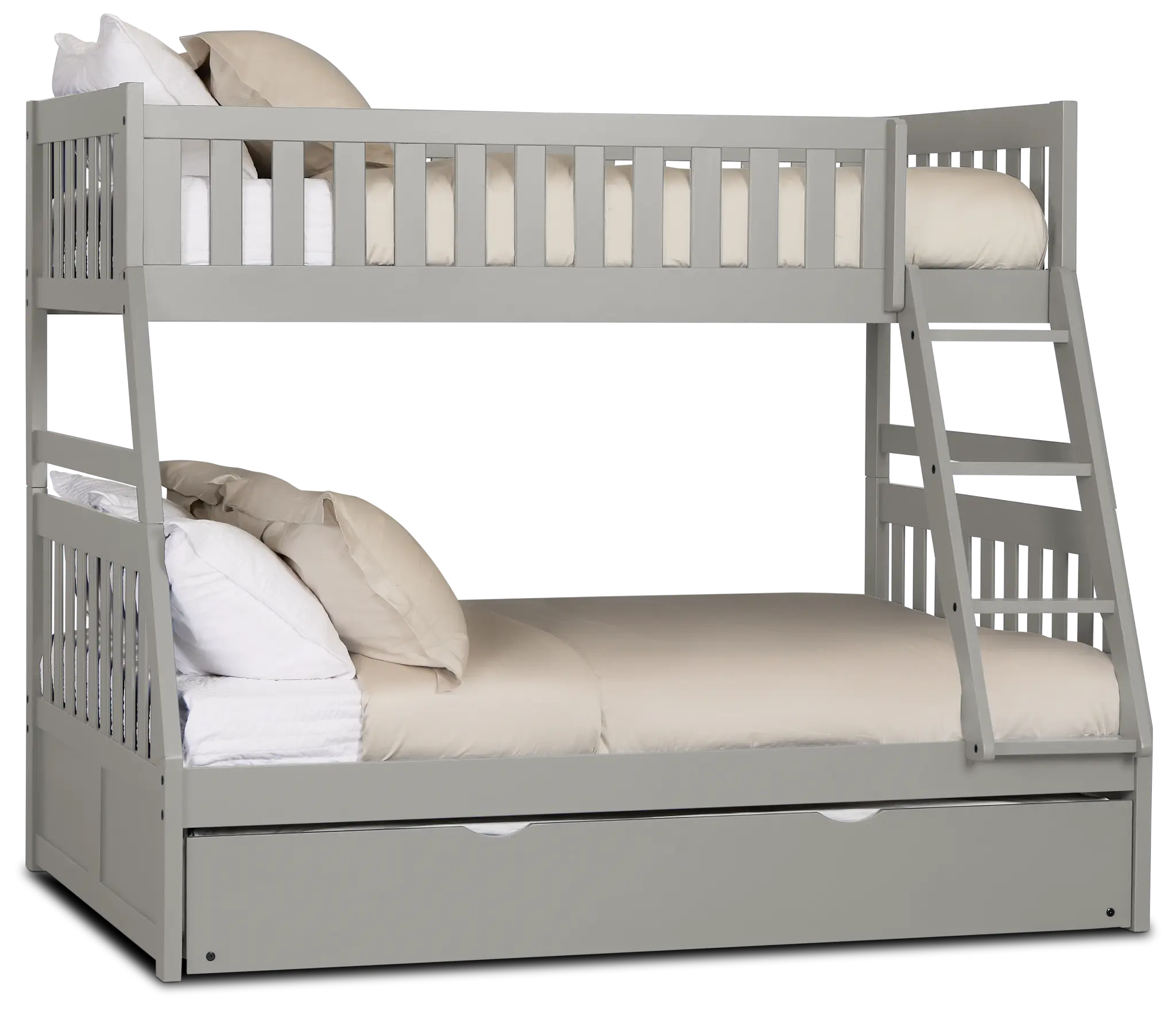 Charleston Gray Trundle Bunk Bed Charleston Gray Trundle Bunk Bed