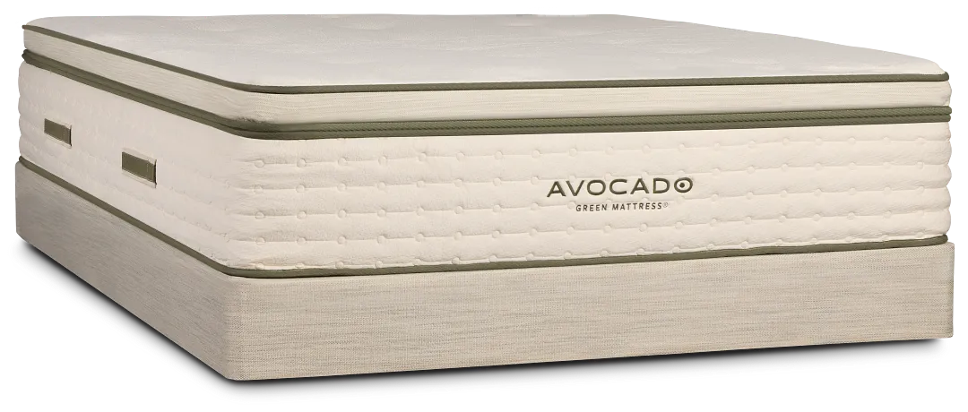 Avocado Green Cushion Firm Mattress Set