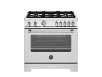 Bertazzoni 365 Series Stainless Steel 36" Gas Range