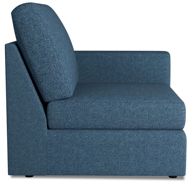 Citymod Blue Fabric Right Chair