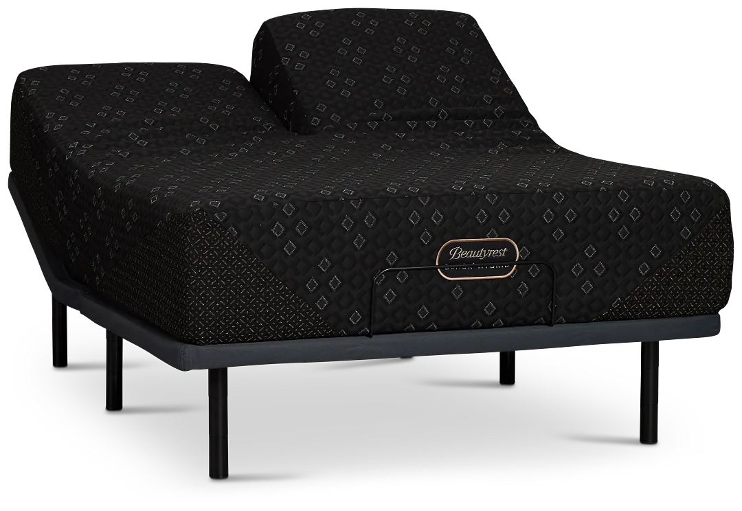 Beautyrest Black Series Three Xcs 14.5" Firm Baselogic Gold Adjustable Base Mattress Set