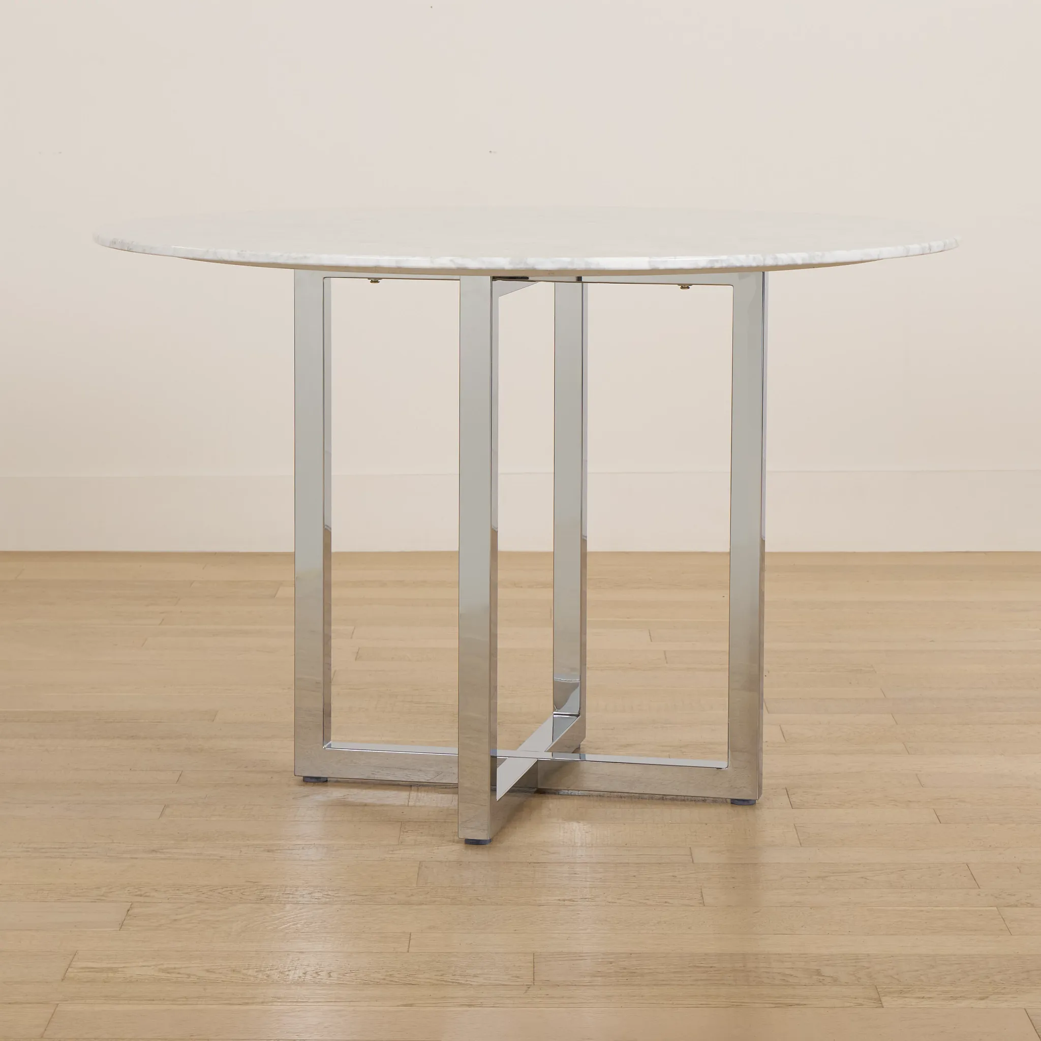 Amalfi Marble Round High Dining Table