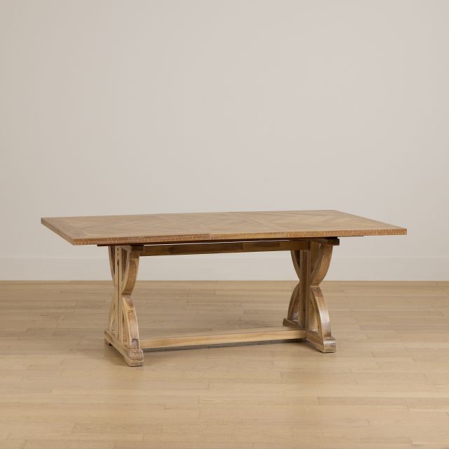 Joplin Light Tone Extension Rectangular Table