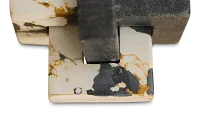 Eleanor Black Stone Tabletop Accessory