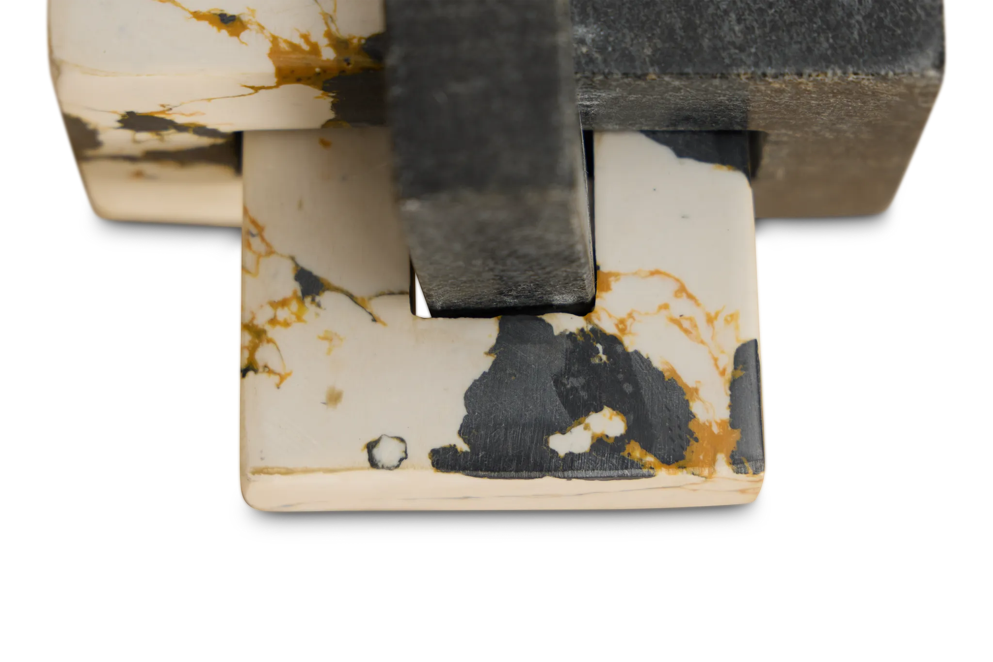 Eleanor Black Stone Tabletop Accessory