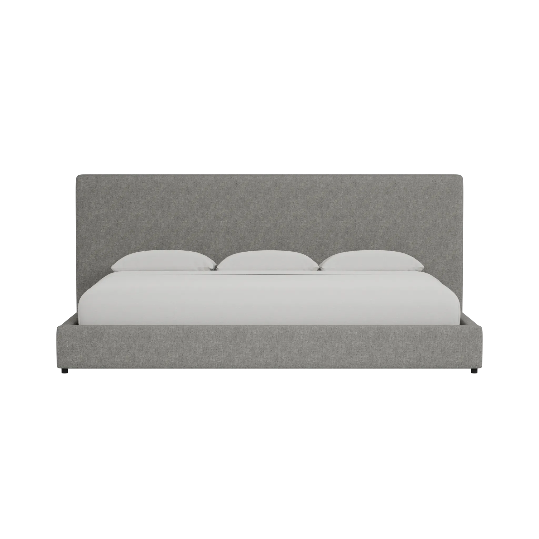 Grayton Linen 54" Upholstered Platform Bed