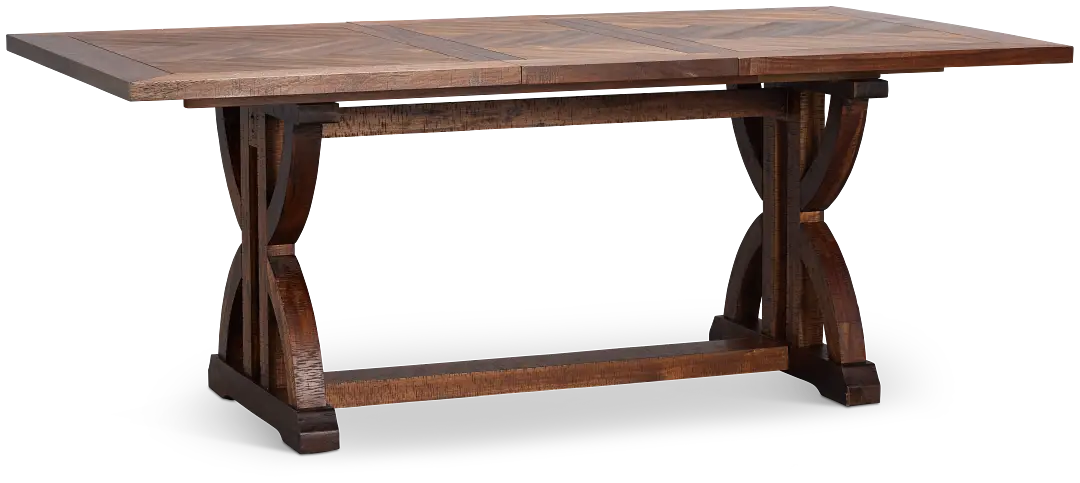 Joplin Dark Tone Extension Rectangular Table Joplin Dark Tone Extension Rectangular Table