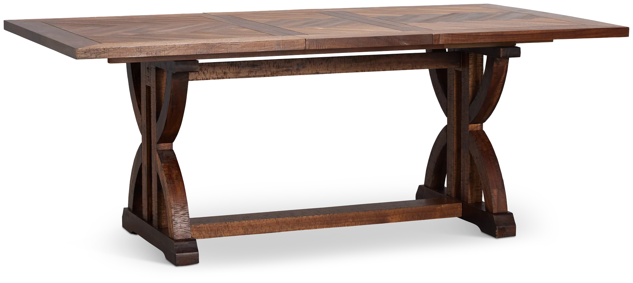 Joplin Dark Tone Extension Rectangular Table
