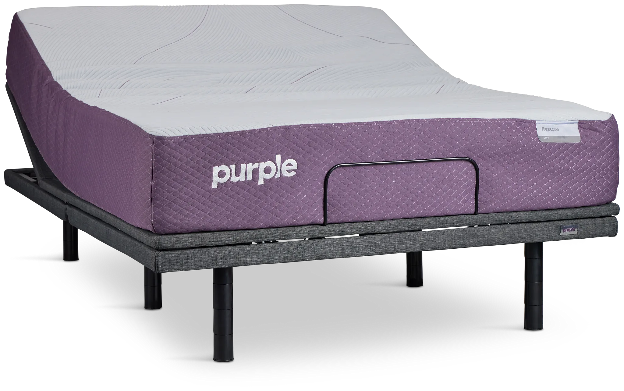 Purple Restore Soft Premium Plus Smart Adjustable Mattress Set