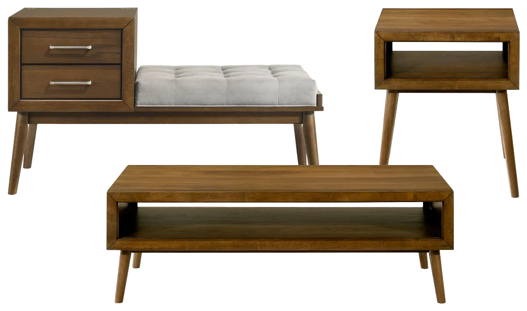 Hiro Mid Tone 3 Pack Tables