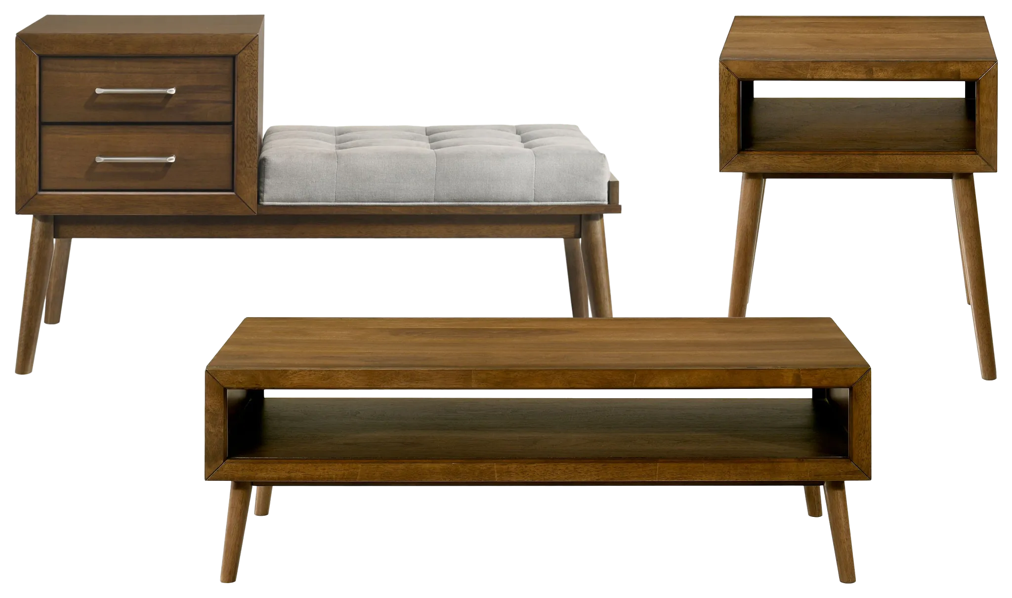 Hiro Mid Tone 3 Pack Tables