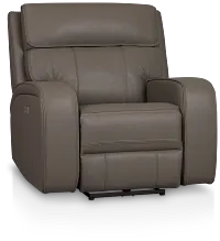 Rhett Gray Micro Power Recliner