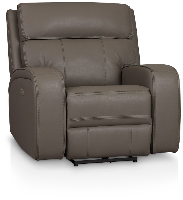 Rhett Gray Micro Power Recliner