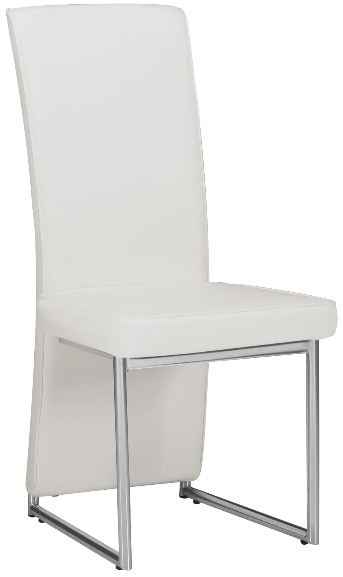 Paris White Upholstered Side Chair