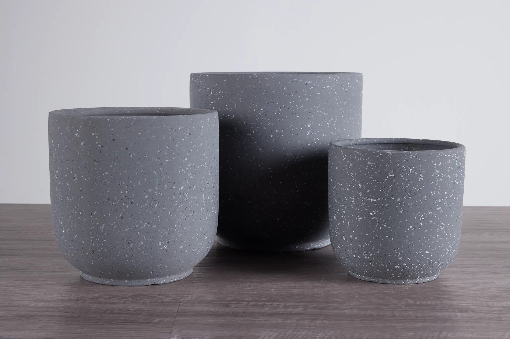 Irvine Gray Set Of 3 Planter