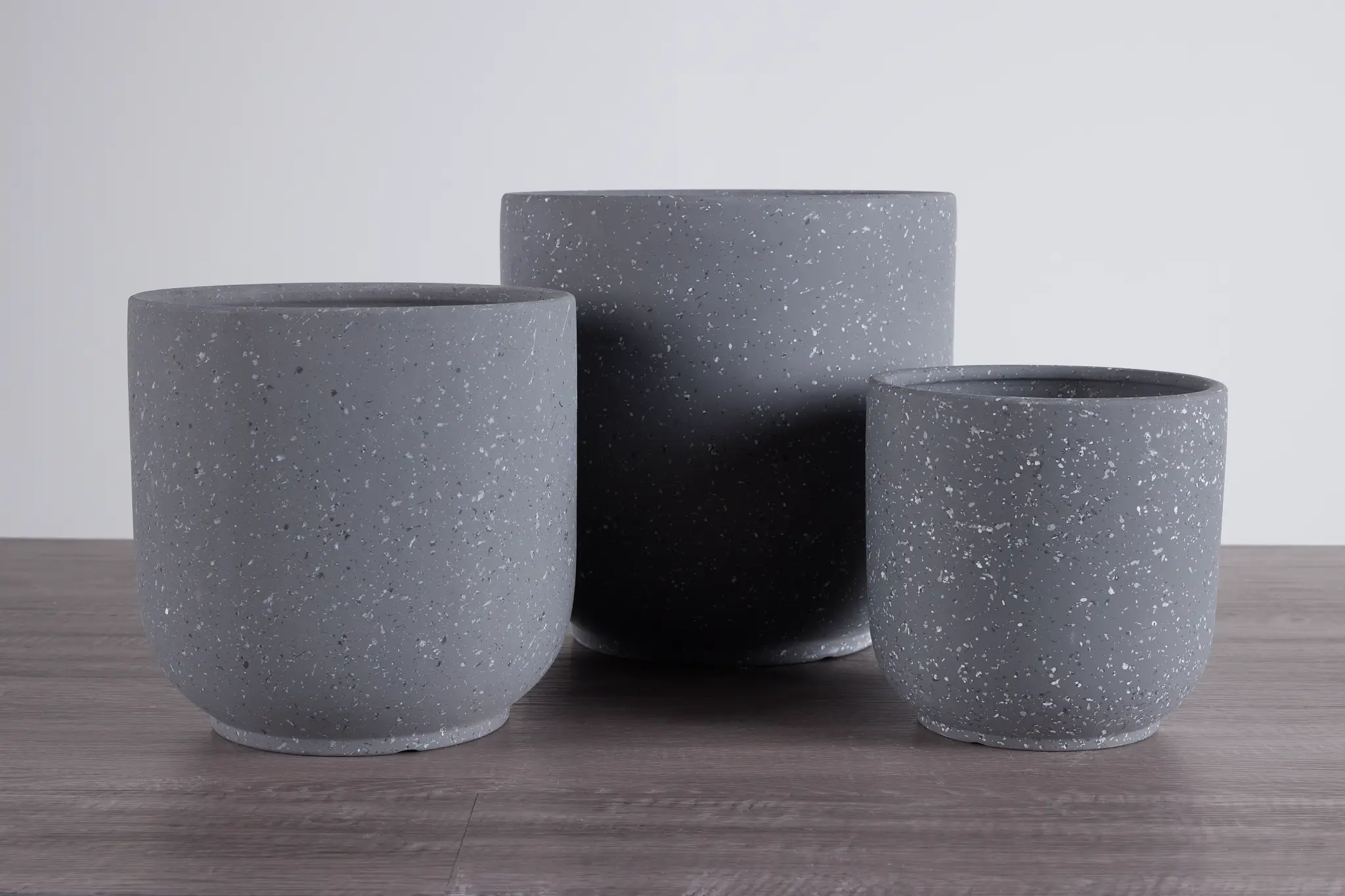 Irvine Gray Set Of 3 Planter Irvine Gray Set Of 3 Planter