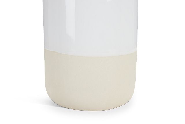 Mecari White Medium Vase