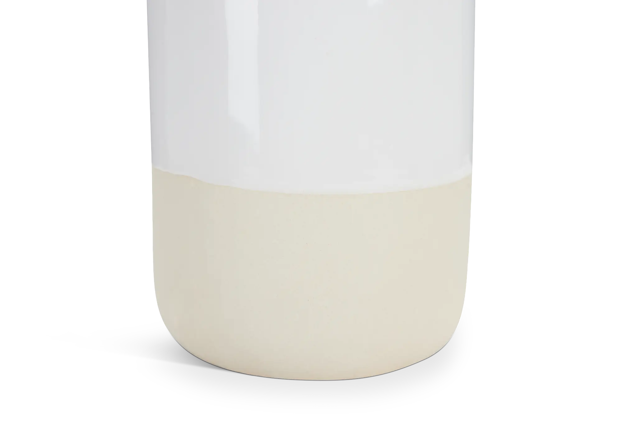 Mecari White Medium Vase Mecari White Medium Vase