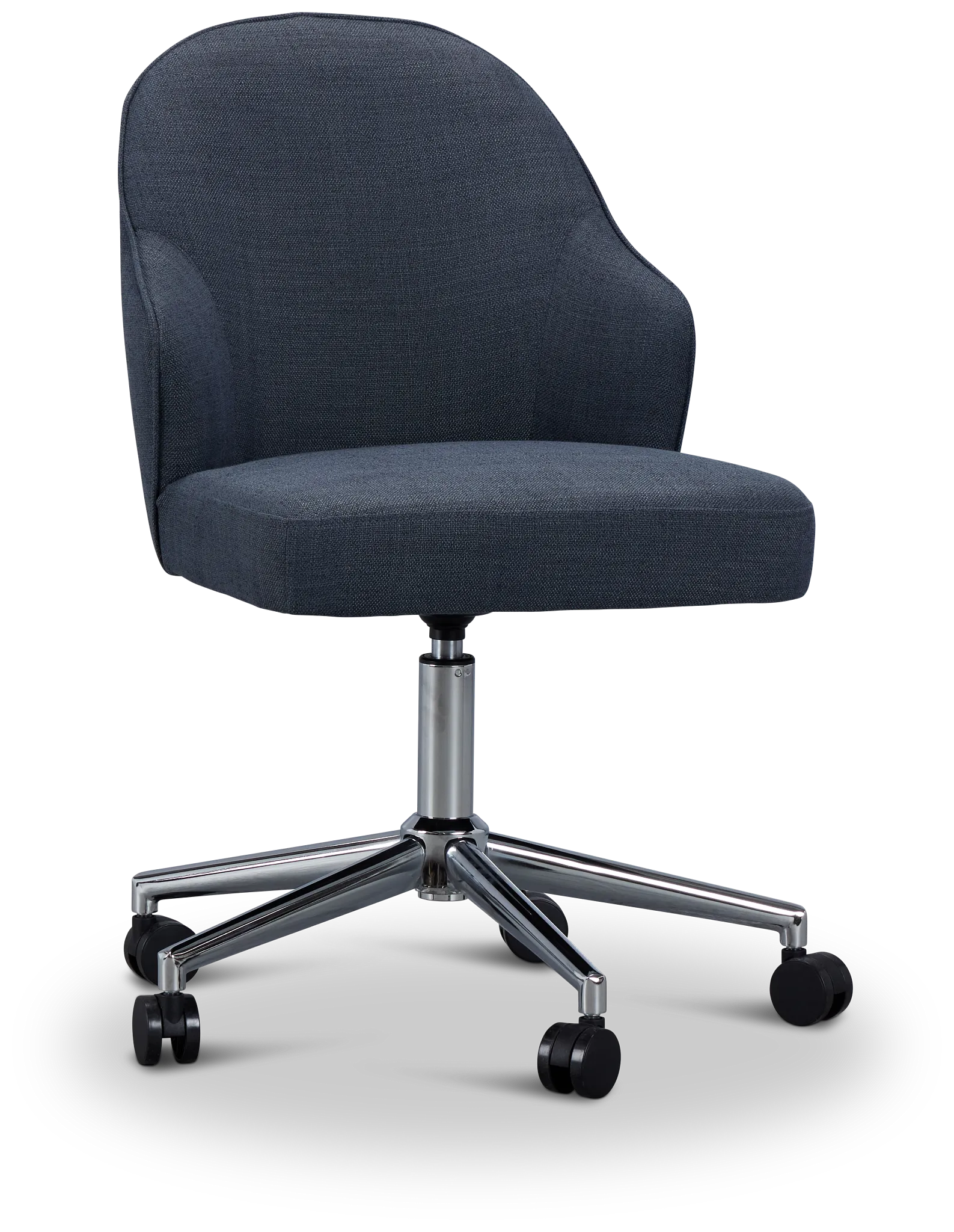 Paige Dark Gray Swivel Desk Chair