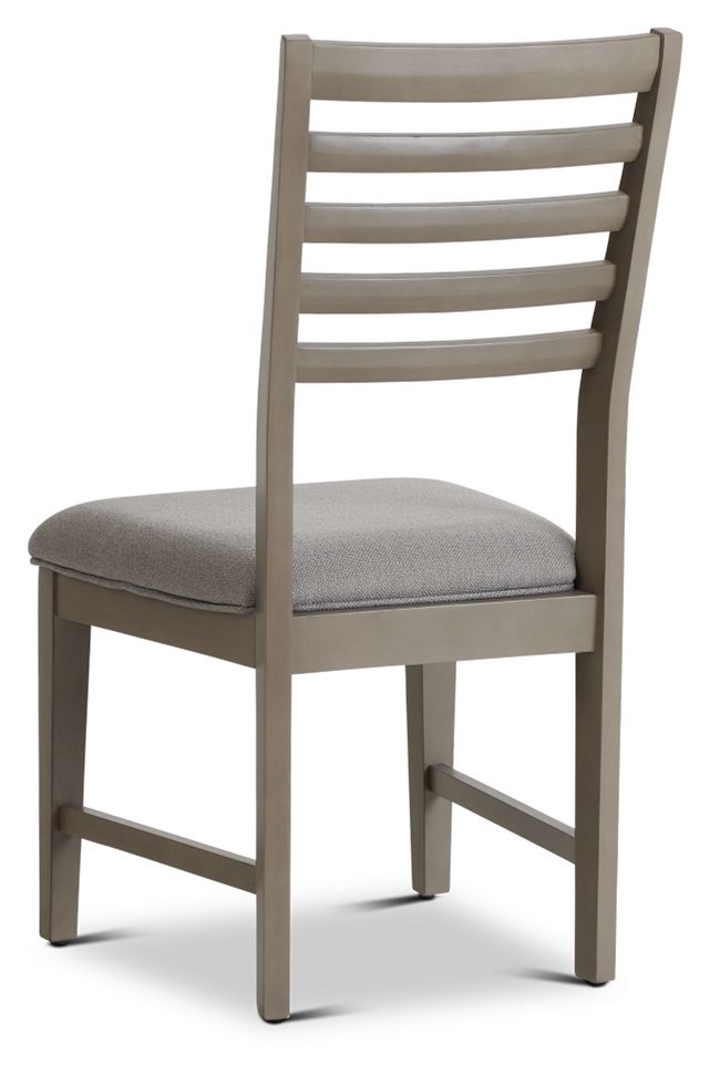 Zurich Gray Slat Side Chair