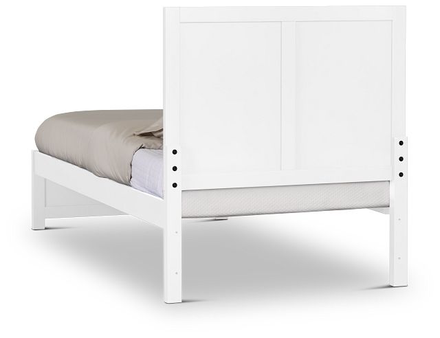 Charleston White Panel Bed