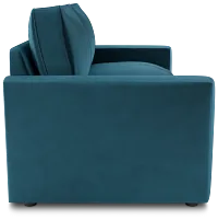 Siesta Joya Teal Fabric Loveseat