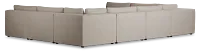 Destin Sutton Beige Fabric 8-piece Modular Sectional