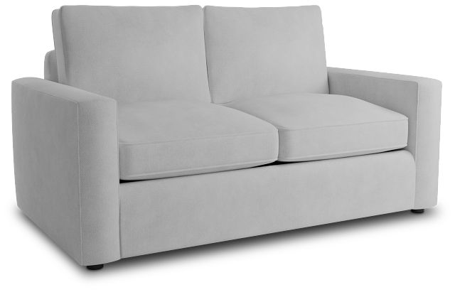 Siesta Peyton White Fabric Memory Foam Sleeper