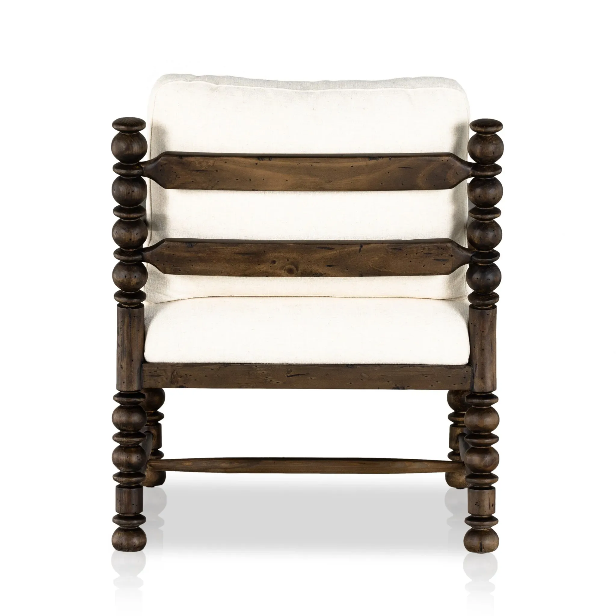 Four Hands Danis Ivory Fabric Accent Chair