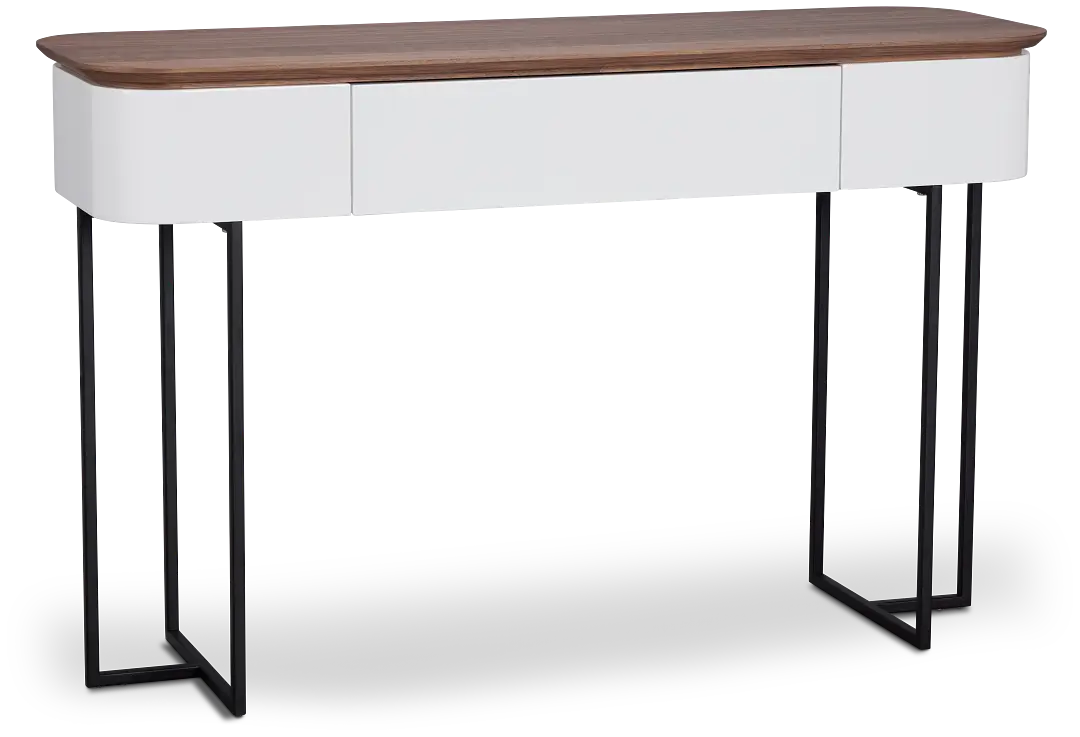 Harlan White Sofa Table Harlan White Sofa Table