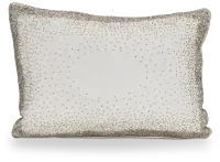 Lila Ivory Lumbar Accent Pillow