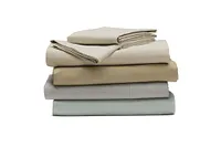 Rest & Renew Linen Blend Khaki Sheet Set