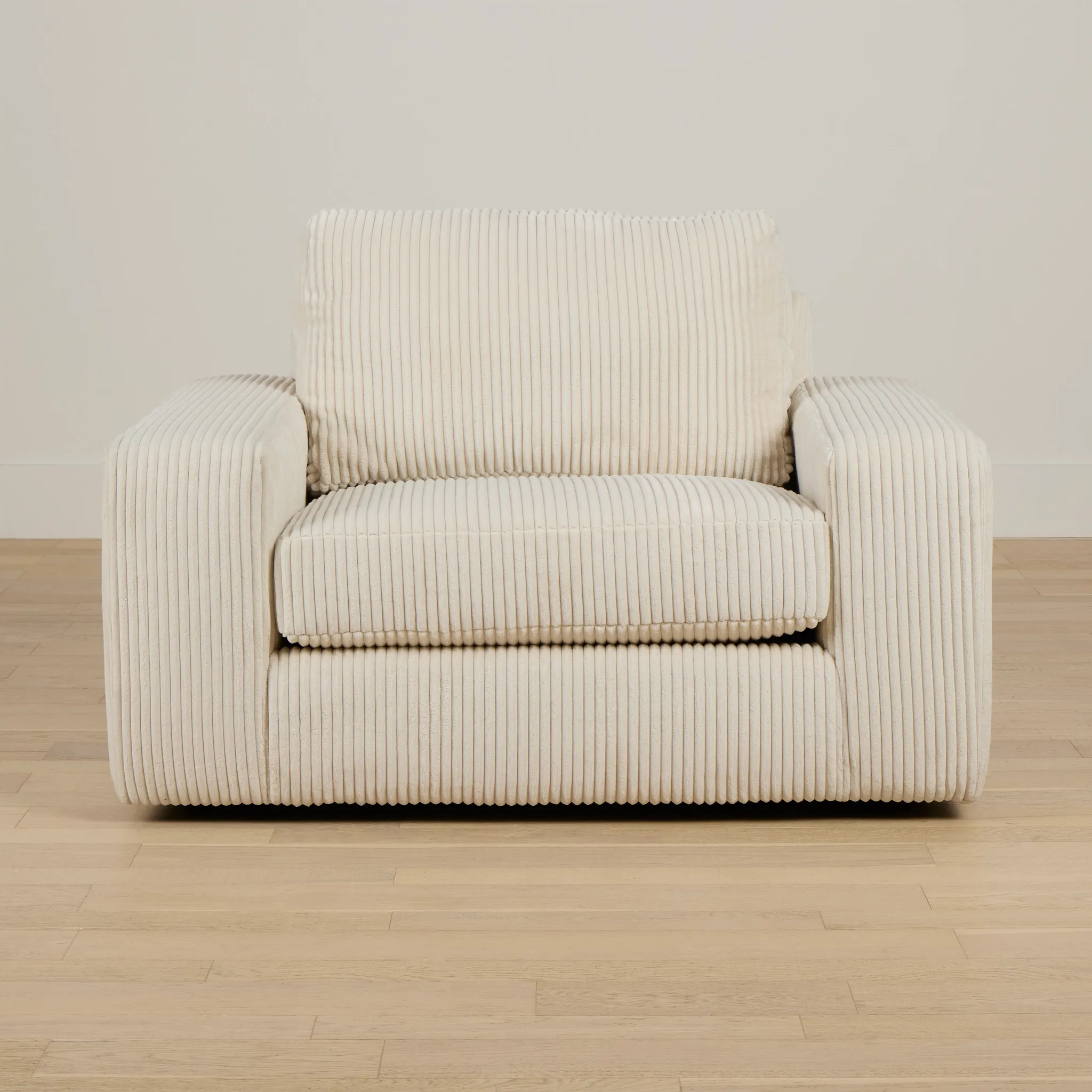 Charlie Ivory Fabric Chair