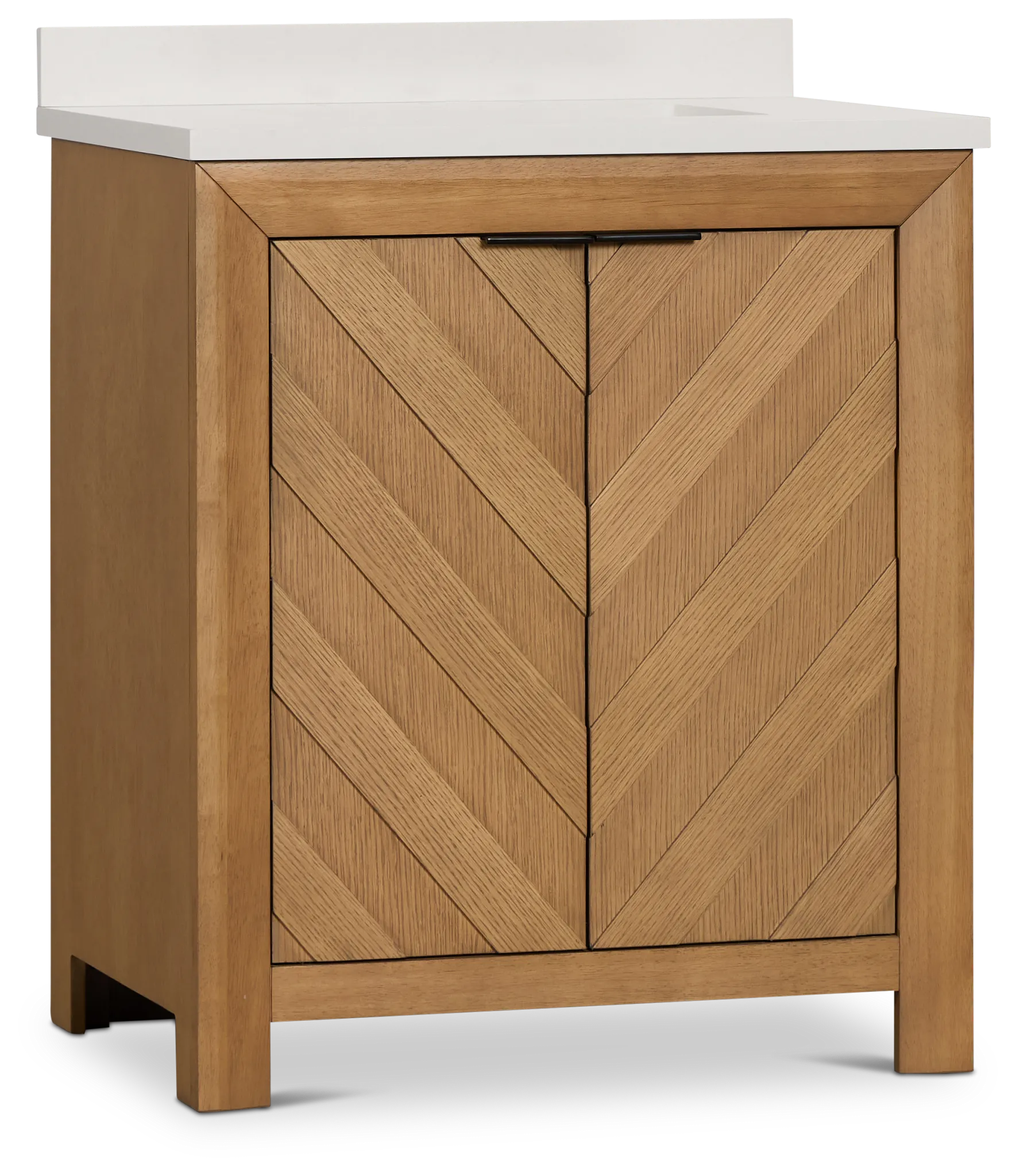 Delray Light Tone 30" Single Bathroom Vanity