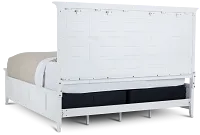 Heron Cove White Panel Bed
