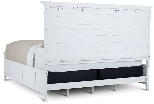 Heron Cove White Panel Bed