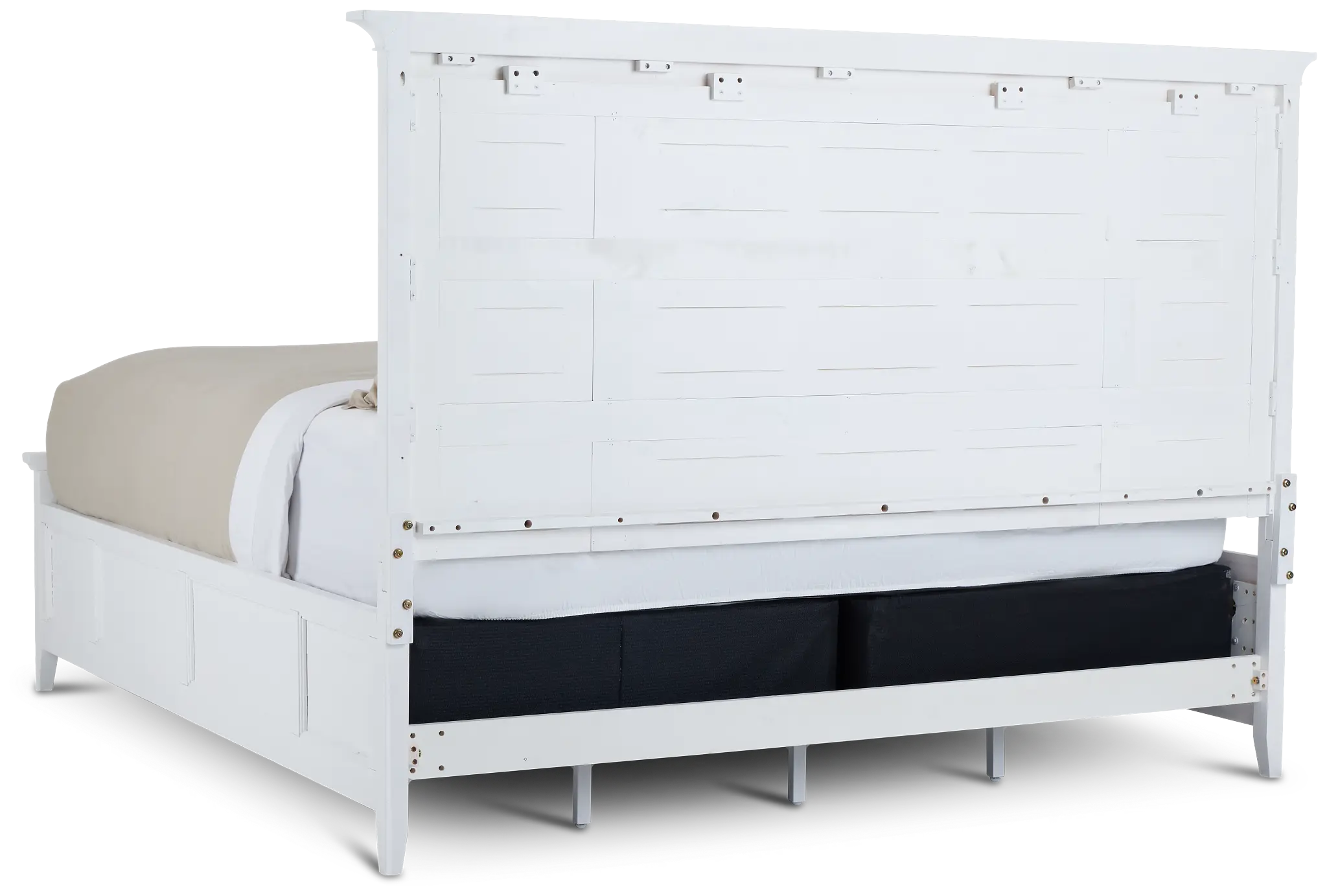 Heron Cove White Panel Bed Heron Cove White Panel Bed
