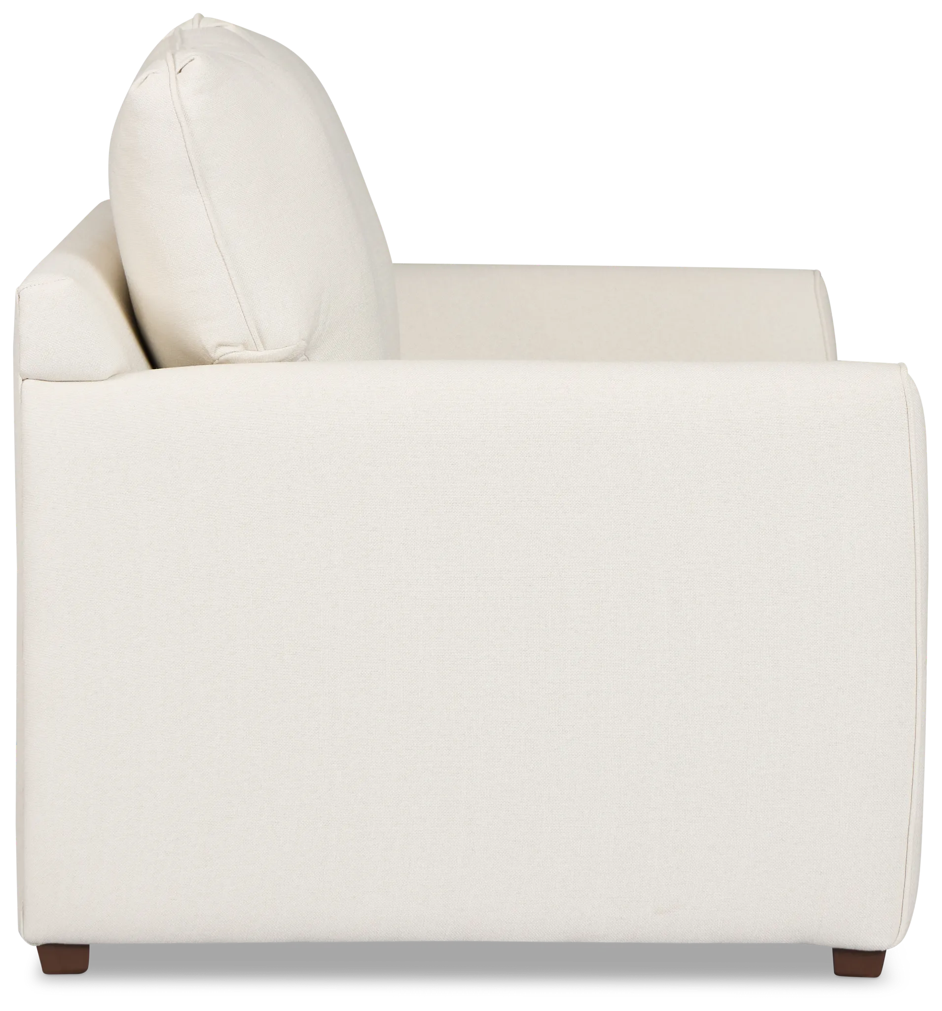 Tate Light Beige Fabric Loveseat