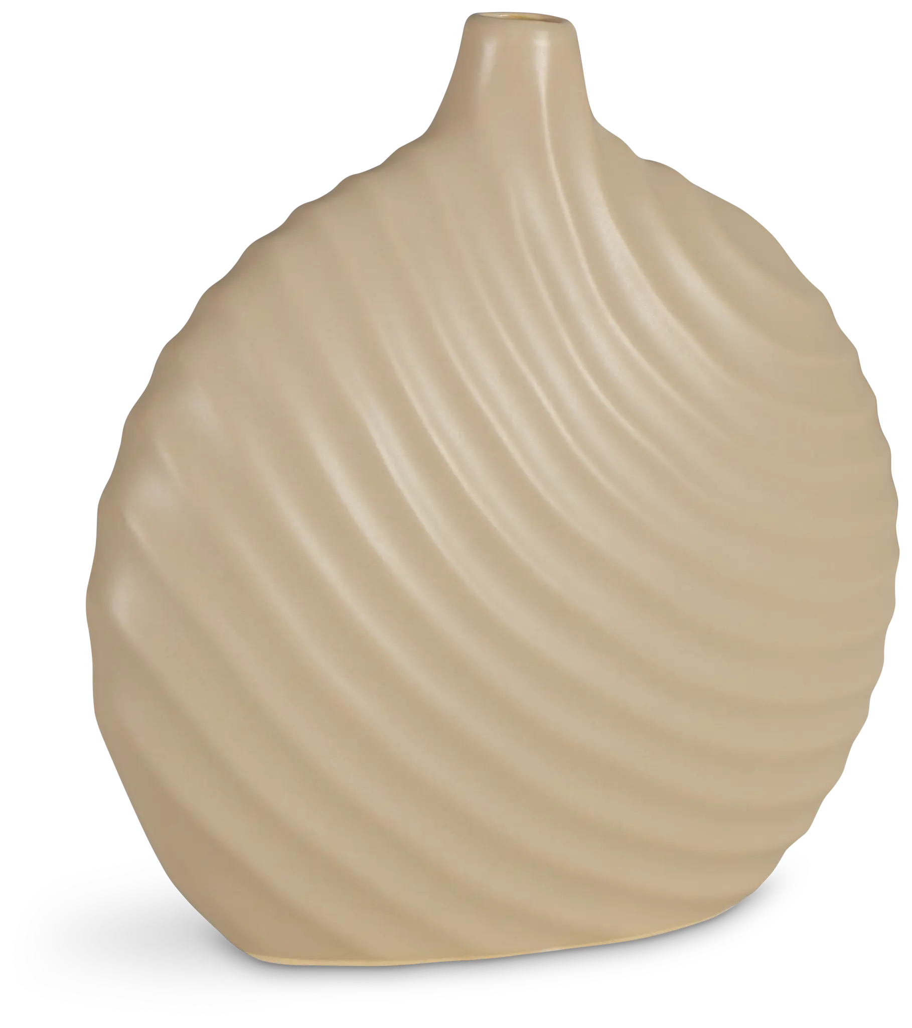 Cally Beige Small Vase Cally Beige Small Vase