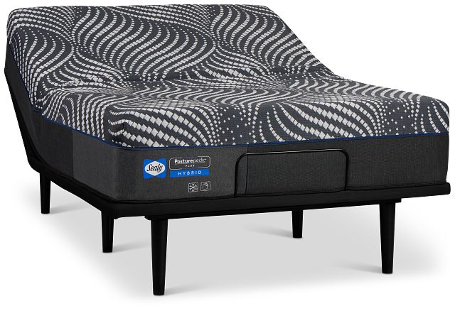 Sealy Posturepedic Plus High Point 14" Firm Ease Adjustable Mattress Set
