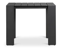 Sunrise Dark Gray 35" Square Table