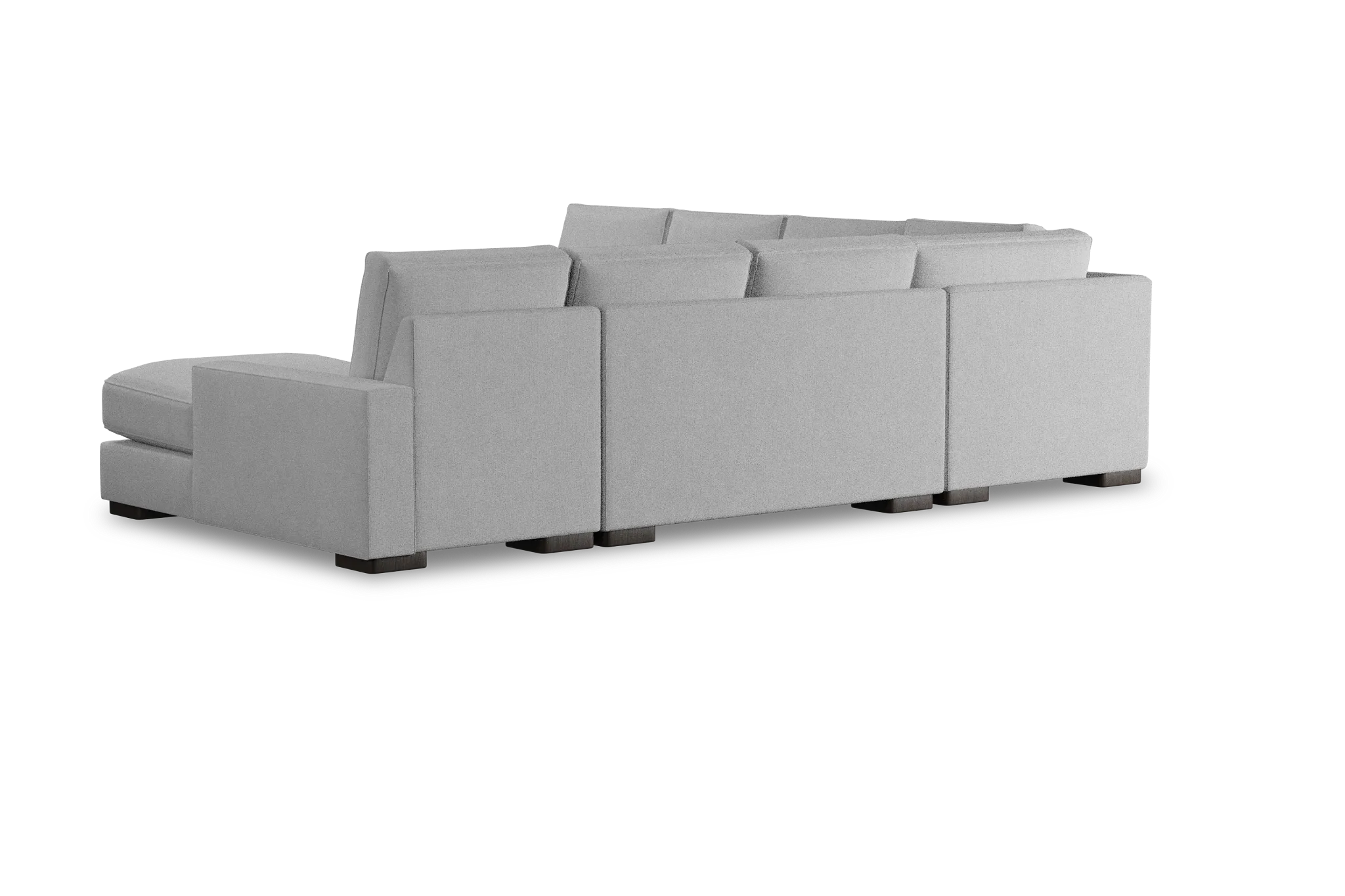 Edgewater Suave White Large Right Chaise Sectional